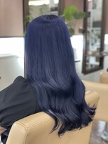 ジッピー ヘアーコレクション ティーンズ　グラデーションカラー　コバルトブルー