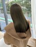 カラー＋髪質改善水素トリートメント(6000円相当の400g選べるホームケア付)