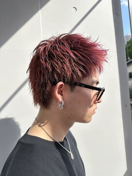 フルブルーム 東林間(fullbloom) メンズカット刈り上げケアブリーチダブルカラー