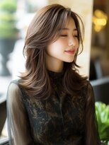 アルトリスト(Altruist Aging×HAIR&SPA)&nbsp;★ダークアッシュ大人ガーリーボブ着物ミディアムレイヤーカット