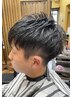 カット＋シェービング＋シャンプー　￥3800