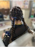 四つ編み