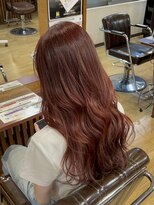 ブリッツレボルト(BLITZ R EVOLUT) ブリーチ1回で作るレッドカラー