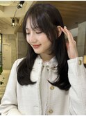 黒髪/小顔カット/ネビージュ/20代30代40代/表参道【大本】