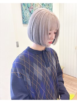 モリオフロムロンドン 大宮店(morio from London) 【morio坪井】ケアブリーチ ×ブロンド