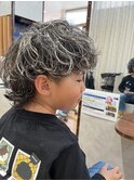 キッズブリーチパーマ