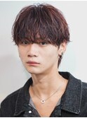韓国ニュアンスフェザーシースルーラウンドマッシュ