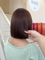 シア 春日部店(SHEER)&nbsp;切りっぱなし×ピンクベージュ