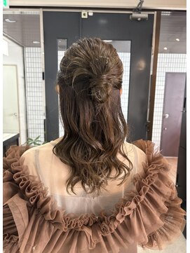 シクネ 新潟駅 万代(SHICUNE) ミホ＊お呼ばれヘアセット
