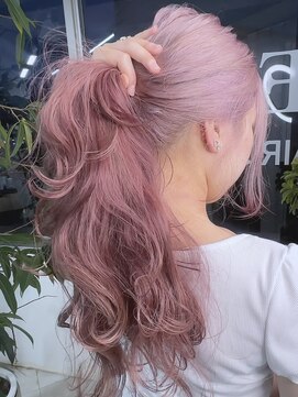 イエナ 渋谷(IENA) デザインカラーケアブリーチダブルカラーレッドカラー