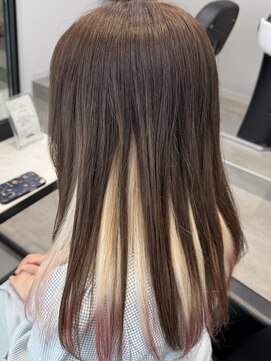 パヌポン(PANUPON) イヤリングカラーハイトーンピンクベージュケアブリーチ