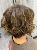 髪質改善　ショート　スパイラルパーマ@田代12/2