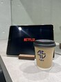 キュアネックスザサロン 渋谷(CURE nex the salon) Netflix、ドリンクおかわり自由、Wi-Fi完備しております♪