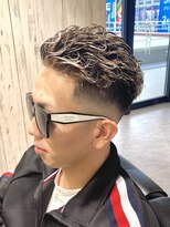 ヨシザワインク バンダイ(YOSHIZAWA Inc. BANDAI)&nbsp;メンズショート極道パーマ万代新潟メンズ専門店フェードパーマ