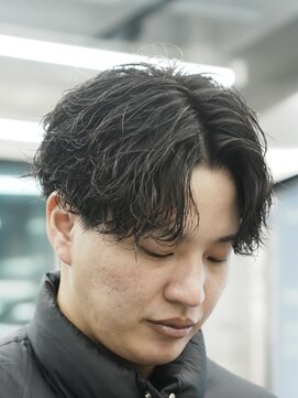 フィフス 渋谷(fifth) シャドウパーマフェザーパーマセンターパートツイスパ