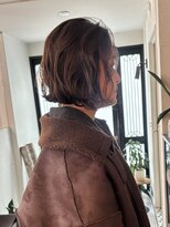 アンプラグド(unplugged)&nbsp;外国人風ウェーブボブパーマ／unplugged