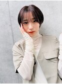 小顔ショート マッシュショート