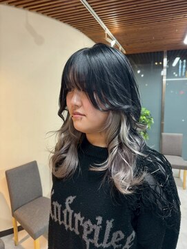 ブリッツ レボ(BLITZ-REVO) イメチェン/ピンクベージュ/アンブレラカラー/前髪/柏駅