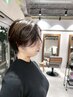 【白髪染めも◎リタッチ】リタッチカラー(根元)+トリートメント¥6200