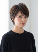 大人ショート[ショート/ボブ/白髪染め/白髪ぼかし/上福岡]