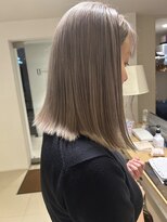 ユウヘアー 大高店(U Hair)&nbsp;【U Hair】透明感ベージュ20代30代ブリーチ/ダブルカラー