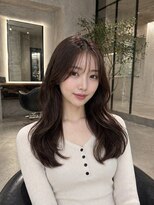 テーラヘアー 我孫子店(TELA HAIR) ミディアムレイヤー 韓国風【TELA HAIR 我孫子店】