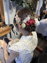 ヘアードレスビュー(hair dress V.I.E.W)&nbsp;成人式前撮り×ヘアセット