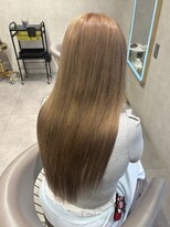 ニーナ ビューティーサロン(NINA Beauty Salon) ハイトーンロング!パールベージュ♪