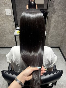 アネロ 名駅(anhelo) メテオ髪質改善ストレート×レイヤーカット