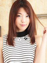 美容室チック 大島店(chic)&nbsp;ツヤがきらめく★ブラウンストレート♪【大島】