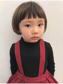 マッシュボブ　キッズヘア　キッズカット女の子　二子玉川