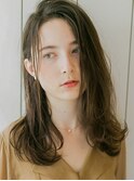 【花本】ナチュラル セミロング グレーベージュ｜30代40代50代