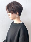 ハンサムショート_スリークボブ厚めバングローライト_ba285272