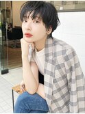 暗めカラーの大人ガーリーマッシュシュート【middle】野村恵子
