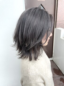 サロンドミルク 溝の口店(salon de MiLK) 暗くても透明感があるスケルトングレージュ