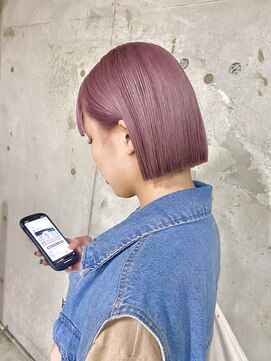 リール(rire) White pink color