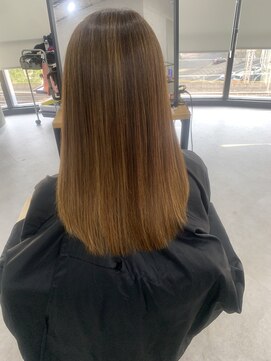 ライフ 四条畷店(Lyfe) ベージュレイヤーカーキグレージュマッシュショート_87