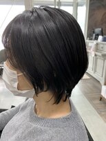 リ シャルム バイ エニーハウ 南七日町店(Re charm by anyhow)&nbsp;長めのショートボブ