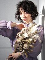 フーチー クーチー ヘッド ショップ 曽根本店(FUCHI KUCHI head shop) ランダムカールのフレンチボブ