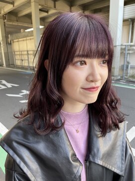 サロンドミルク 新百合ヶ丘店(salon de MiLK) *AKB武藤小麟ちゃんのカラーはラベンダーピンクです