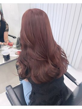 アディション 新宿(ADITION) 大人かわいいミルクティーカラーハイライトレイヤーカット[新宿]