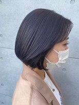 グラム 岡崎南店(gram)&nbsp;ボブ＿ヨシンモリ＿くすみカラー＿ケアブリーチ＿髪質改善＿74