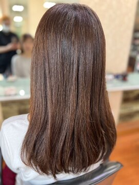 アークスヘアー 髪質改善トリートメントモカベージュナチュラル