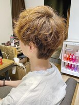 ヘアリゾート粋 新宿三丁目本店&nbsp;《前地 麻衣》地毛を活かしたパーマ風スタイル☆