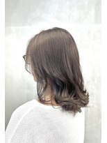 シュガー(Sugar) ミルクグレージュ/脱白髪染めカラー/ハイライト/大人かわいい