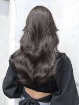 サイン 表参道(SIGN)&nbsp;ザクザクレイヤーカット巻き方簡単ミディアム ロング韓国表参道