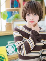 カバーヘア ブリス 大宮西口(COVER HAIR bliss)&nbsp;ツヤ髪モーブカラー前下がり小顔ミニボブc5大宮20代30代40代