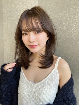 レーヴバイロンド 仙台(Reve by Lond) 韓国風ザクザクレイヤーカット カール シアーカラー 前髪 仙台