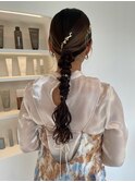 hair arrange