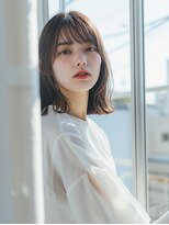 エレノア 梅田店(Eleanor)&nbsp;くびレイヤー前髪ありイメチェンアンブレラカラーこなれミディ